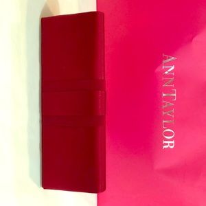 Vintage Red Satin Ann Taylor bag.